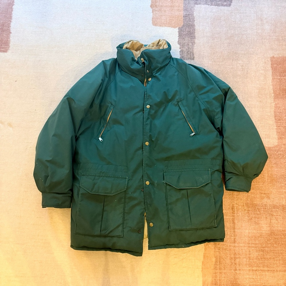 L.L. Bean vintage Maine Warden’s Parka green GORE-TEX puffer jacket